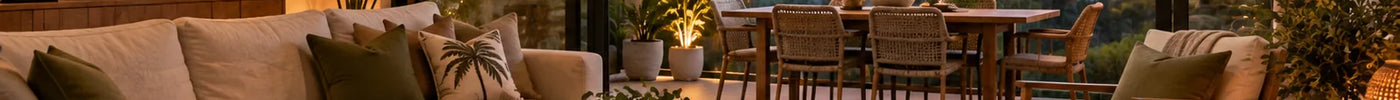 Warm decorative lighting in a modern Australian living space