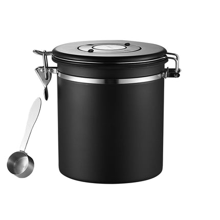 Coffee Powder Sealed Jar Airtight Storage Container for Kitchen Tea Sugar Beans