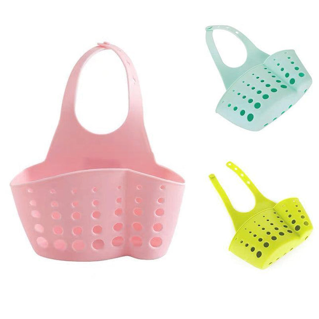 Kitchen Drain Holder Sponge Sink Storage Rack Basket Organizer Shelf Bathroom - Aimall