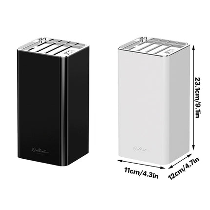 Kitchen Knife Storage Rack Plastic Multi Functional Holder for Knives Scissors