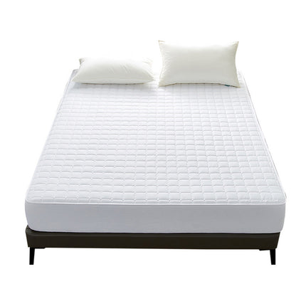 Hotel Mattress Protector Bed Top Cover Waterproof Fitted Sheet Bedroom Hygiene