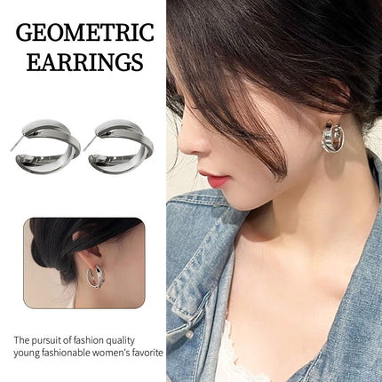 Premium Atmosphere Stud Earrings Elegant Fashion Jewelry for Women and Girls