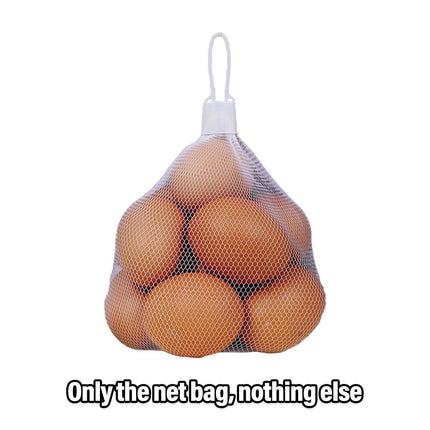 100pcs Nylon Mesh Bag Egg Storage Close Eye Plastic Mesh for Fruits Vegetables
