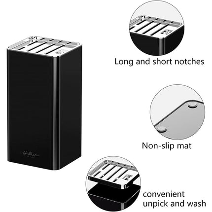 Kitchen Knife Storage Rack Plastic Multi Functional Holder for Knives Scissors