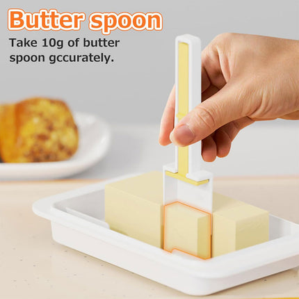 Butter Cheese Storage Box Kitchen Container with Lid Plastic Fridge Organizer