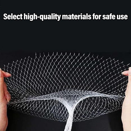 100pcs Nylon Mesh Bag Egg Storage Close Eye Plastic Mesh for Fruits Vegetables