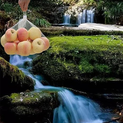 100pcs Nylon Mesh Bag Egg Storage Close Eye Plastic Mesh for Fruits Vegetables