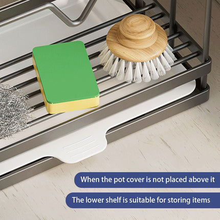 Kitchen Knife Rest Rack Universal Model Stainless Steel Wall-mounted Pot Holder