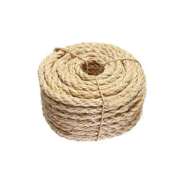 Natural sisal rope 6mm thick twine for crafts and gardening