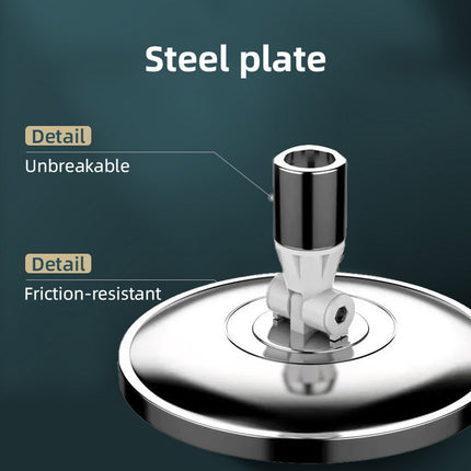 Replacement Stainless Steel Mop Head for Floor Cleaning Durable Mop Refill Head