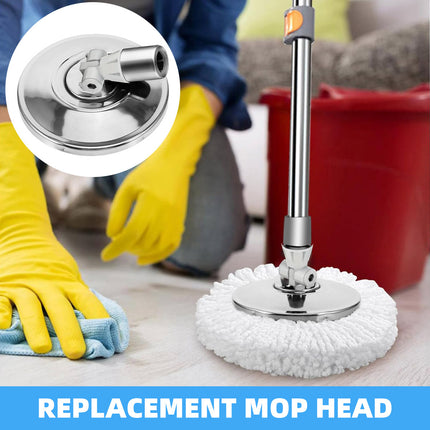 Replacement Stainless Steel Mop Head for Floor Cleaning Durable Mop Refill Head