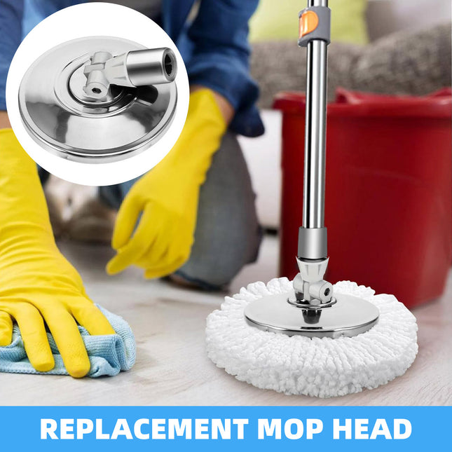 Replacement Stainless Steel Mop Head for Floor Cleaning Durable Mop Refill Head