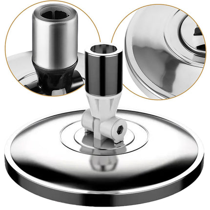 Replacement Stainless Steel Mop Head for Floor Cleaning Durable Mop Refill Head