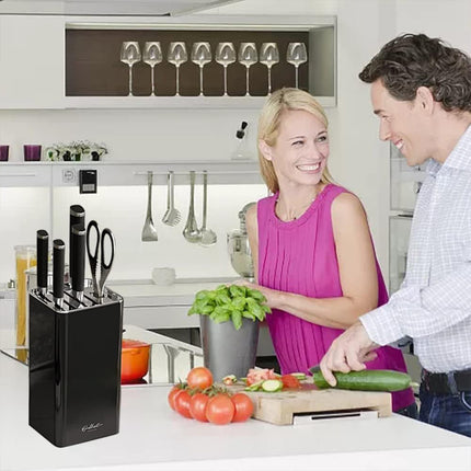 Kitchen Knife Storage Rack Plastic Multi Functional Holder for Knives Scissors