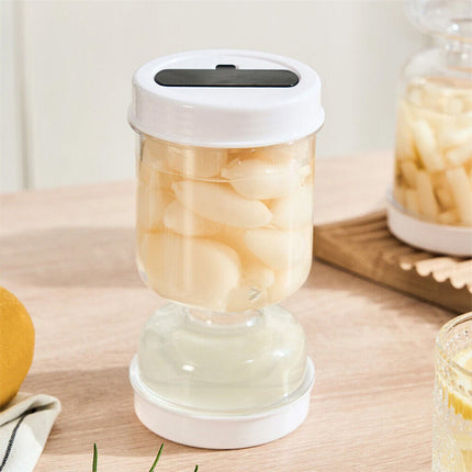 Dry Wet Separation Pickle Jar Airtight Kitchen Preservation Storage Container