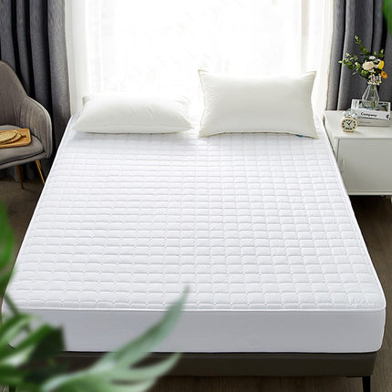 Hotel Mattress Protector Bed Top Cover Waterproof Fitted Sheet Bedroom Hygiene