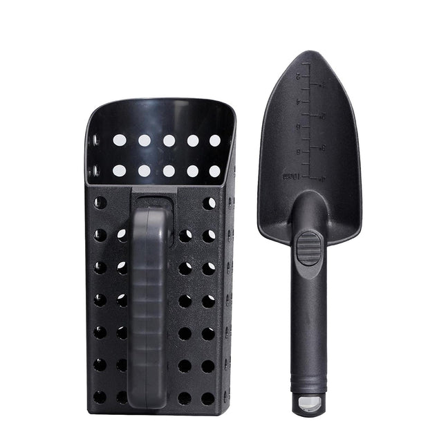 2pcs Sand Scoop Shovel Set Plastic Beach Digging Filter Tool for Little Ones Beach Toy