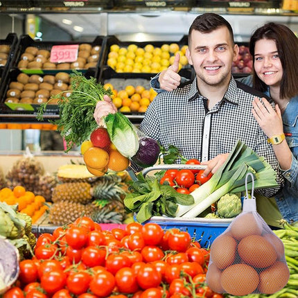 100pcs Nylon Mesh Bag Egg Storage Close Eye Plastic Mesh for Fruits Vegetables