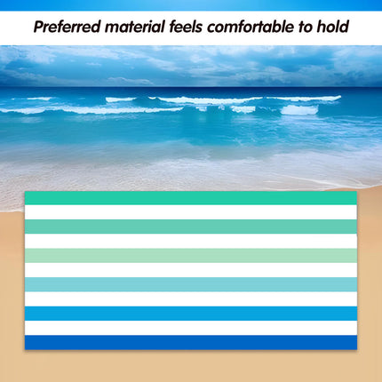 Beach Towel Striped Design Summer Bath Sheet Large Size Soft Quick Dry Blanket
