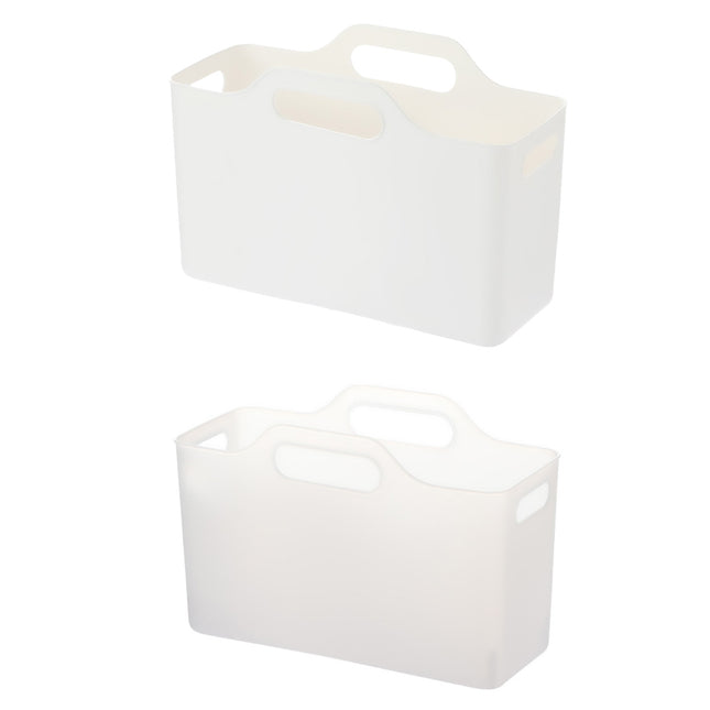 Storage Box 3PCS Portable Kitchen Cabinet Basket Multifunctional Organizer Bin