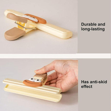 6pcs Plastic Clip Seal Food Snack Clip Sealer Bag Clips for Kitchen Storage