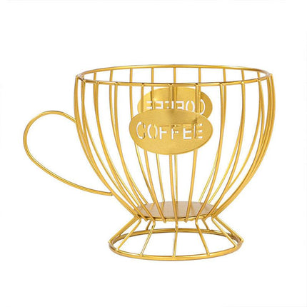 Snacks and Candy Organizer Coffee Capsules Shelf Storage for Kitchen and Pantry