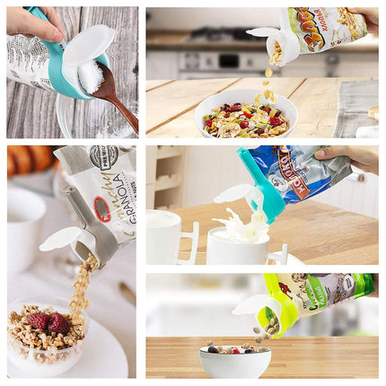 4 PCS Food Freshness Sealing Clip Moisture Proof Airtight for Food Storage