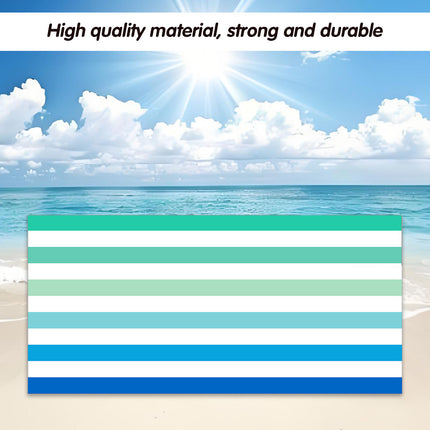 Beach Towel Striped Design Summer Bath Sheet Large Size Soft Quick Dry Blanket