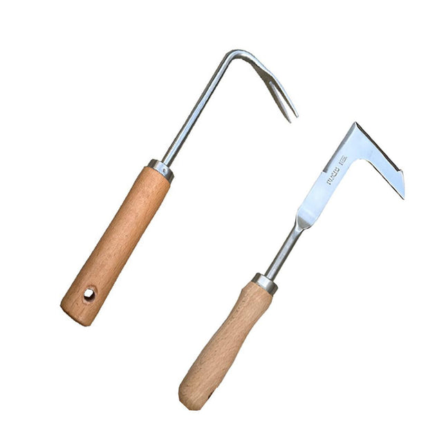 Weeding Handheld Root Remover Garden Rake Manganese Steel Soil Loosening Tool