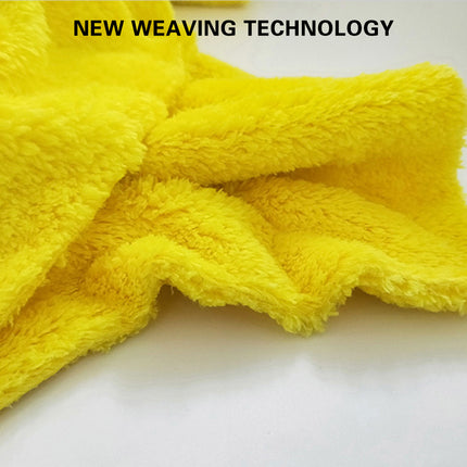 10PCS Microfiber Cleaning Cloths Car Detailing Towels Polishing Rags No Scratch