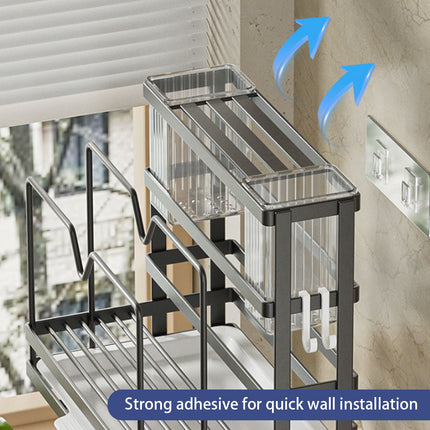 Kitchen Knife Rest Rack Universal Model Stainless Steel Wall-mounted Pot Holder