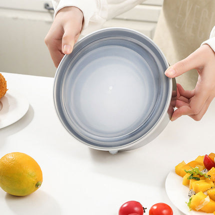 5PCS Food Storage Bowls Round Kitchen Containers with Lids for Fridge Pantry Use