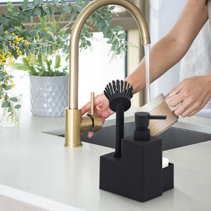 Kitchen 3-in-1 Organizer and Cleaner Multi Purpose Storage and Cleaning Solution