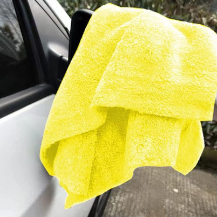 10PCS Microfiber Cleaning Cloths Car Detailing Towels Polishing Rags No Scratch