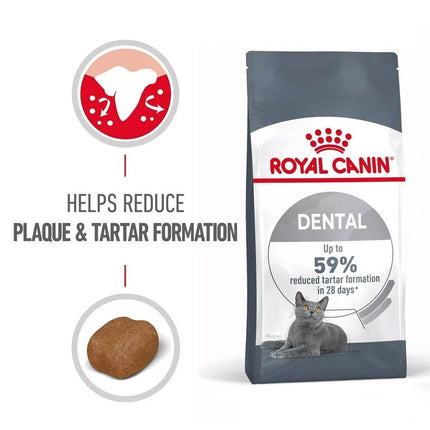 Royal Canin Dental Care Adult Dry Cat Food 400g or 1500g or 3500g