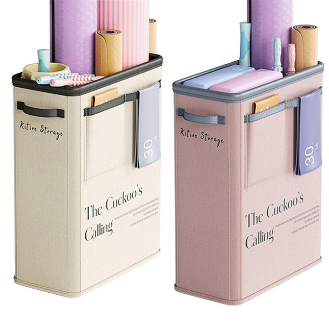 Yoga Mat Storage Box Home Sports Equipment Organiser Basket for Yoga Accessories