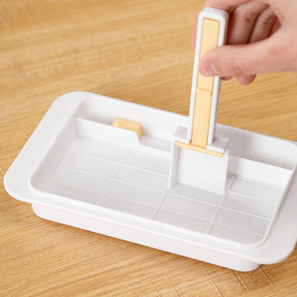 Butter Cheese Storage Box Kitchen Container with Lid Plastic Fridge Organizer