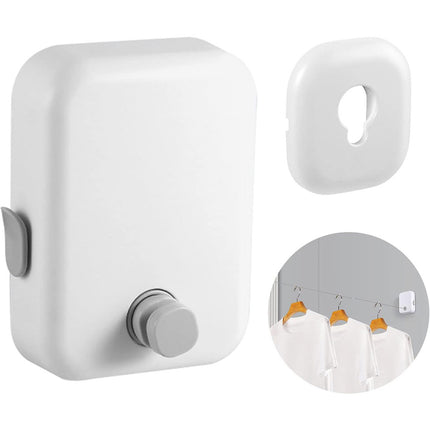 Invisible Clothesline Indoor Drying Rope Wall Mounted Laundry Retractable Line