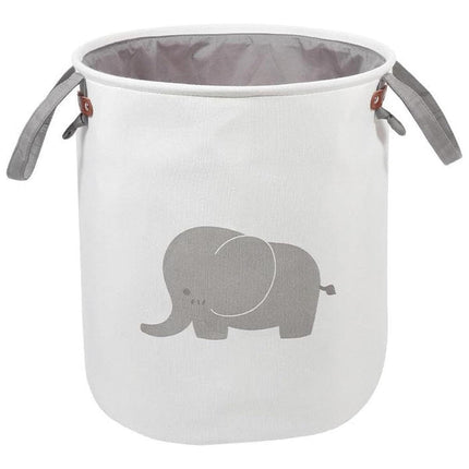 38L Fabric Toy Storage Basket Dirty Clothes Laundry Basket Home Organizer Bin