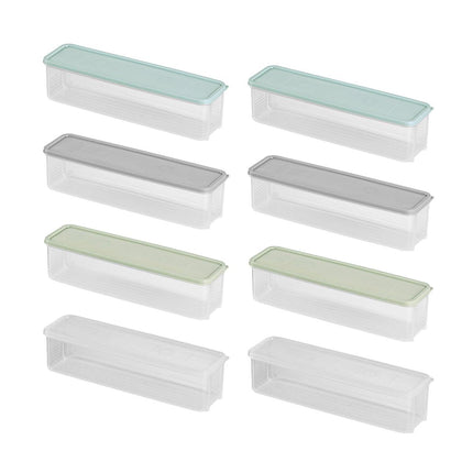 8pcs Noodles Storage Box Dry Food Container Spaghetti Pasta Fresh Keeping Box