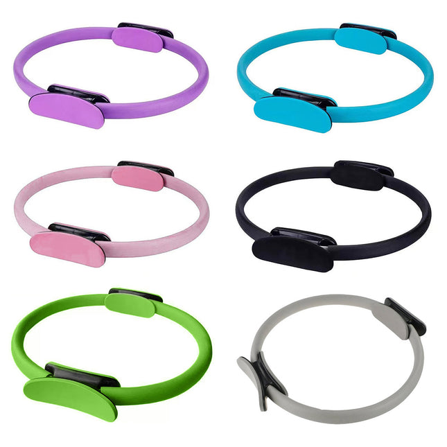 6 Colours Pilates Yoga Ring Magic Circle Fitness Equipment for Toning Slim Legs