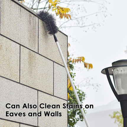 Gutter Cleaning Brush Roofing Tool with Pole 208cm for Long Splicing Gutter