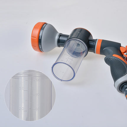 High Pressure Foam Spray Gun 8 Mode Garden Hose Nozzle Car Wash Cleaning Tool
