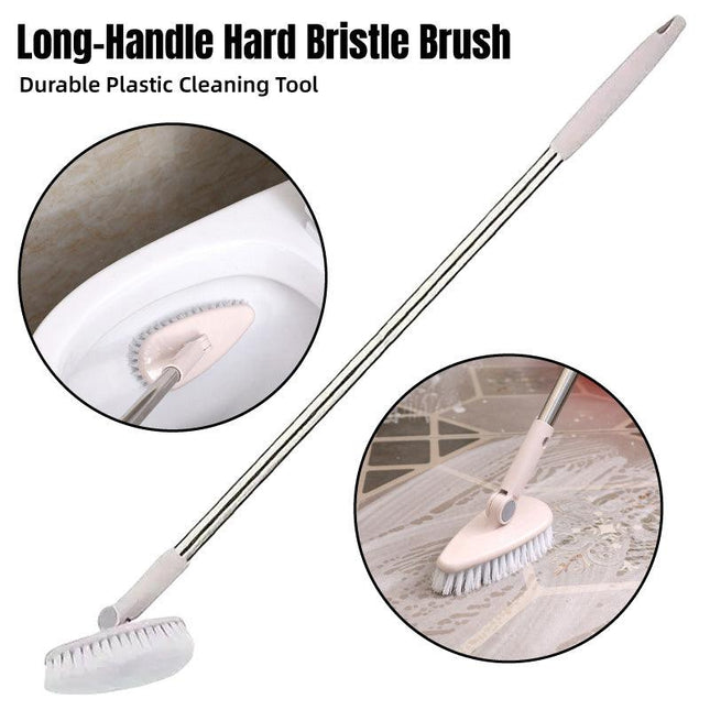 Multifunctional Floor Brush Long Handle Cleaning Brush for Tiles and Home Use