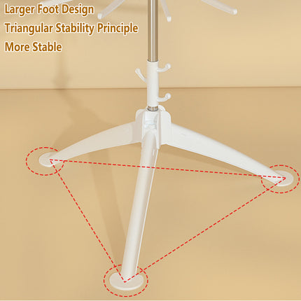 Folding Drying Rack Multi Layer Floor Stand Clothes Airer for Indoor Laundry Use