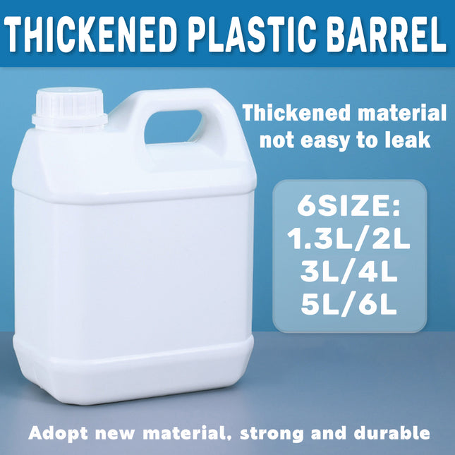 Plastic Square Bucket Storage Container Flat Square Pots 6 Sizes for Home Garden