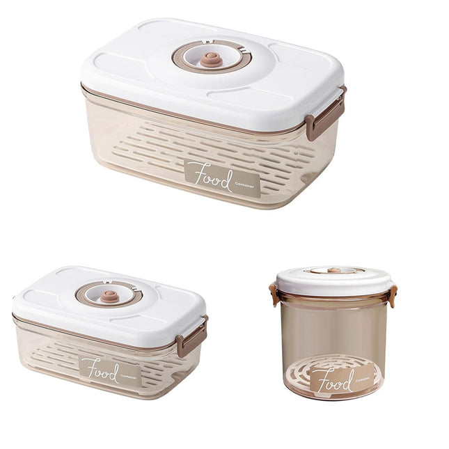 Vacuum Food Storage Box Sealed Container Kitchen Refrigerator Tank for Keeping