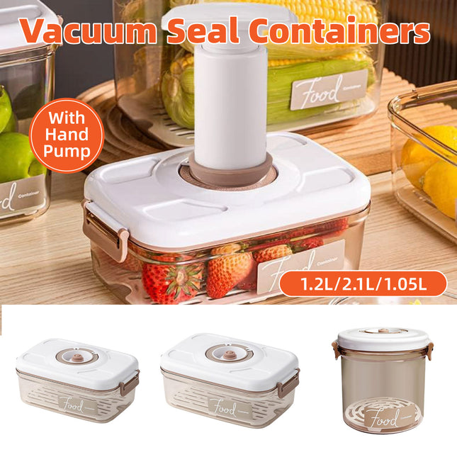 Vacuum Food Storage Box Sealed Container Kitchen Refrigerator Tank for Keeping