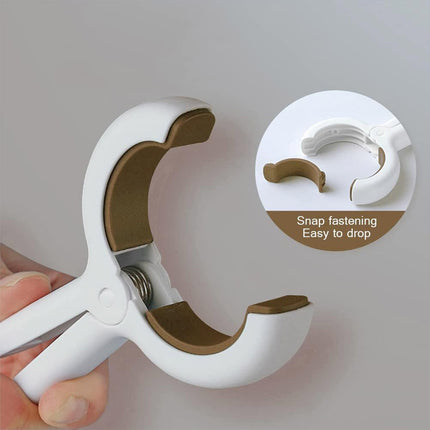 12 Pieces of Plastic Clothes Drying Clips Bed Sheet Clips Sock Clips Quilt Clips