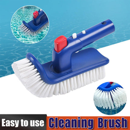 180Degree Rotating Pool Cleaning Brush Heavy Duty Swimming Pool Step Scrub Brush